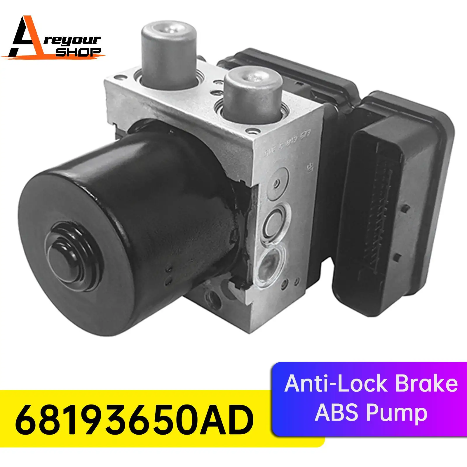 

Anti-Lock Brake ABS Pump for Dodge Ram 1500 Pickup 2014 2015 2016 68193650AD
