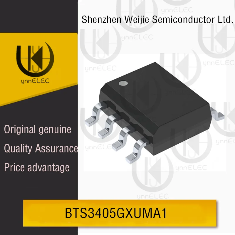 

Original BTS3405GXUMA1 - Automotive Grade Load Driver, Current Limiting