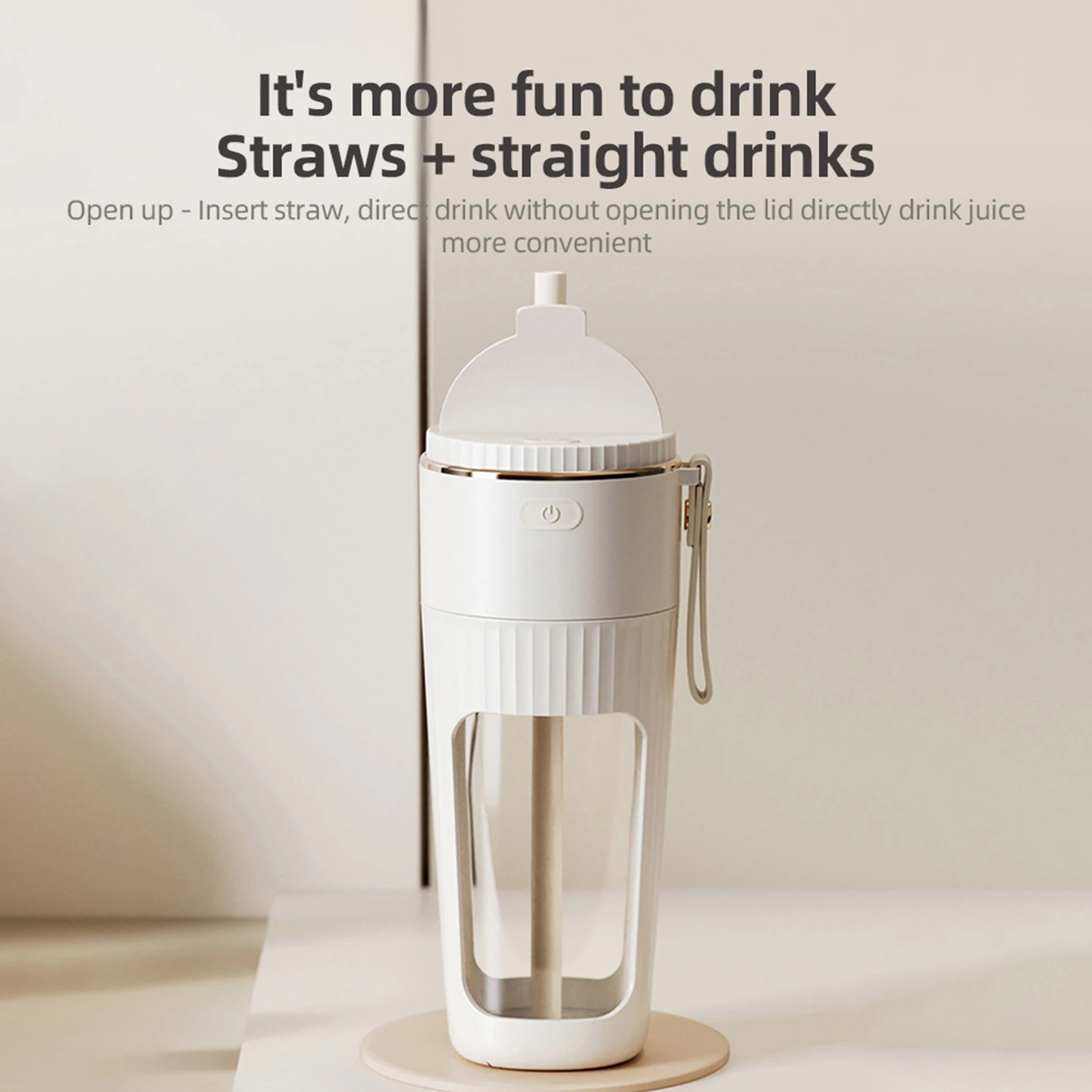 

Портативный блендер, 10 лезвий и перезаряжаемый беспроводной персональный блендер типа C, аккумулятор 12 унций, 1500 мАч, ручная чашка для соковыжималки