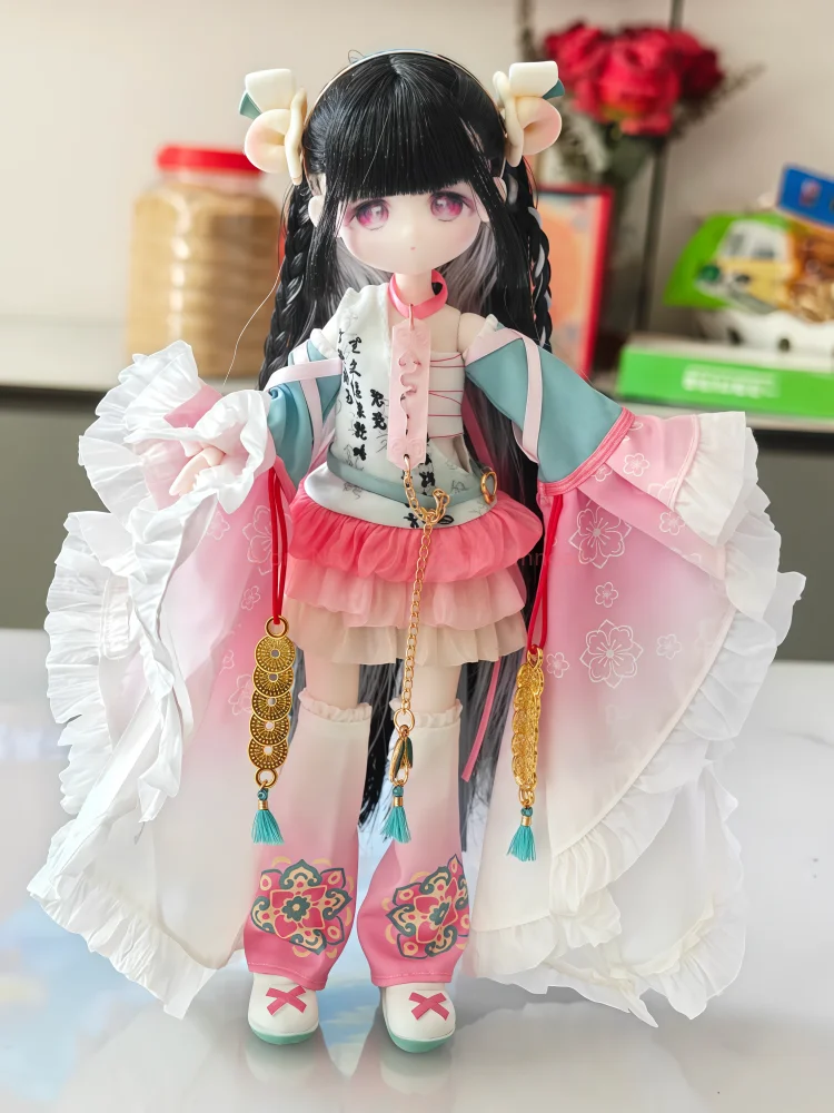 Locely Kwaidan Bjd Doll Eight Scale Articulated Rooted Hair Anime Style Collectible Blind Box Action Figure Non Edible Gift view 3