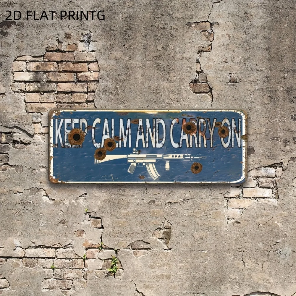 1Pc 2D Flat "Keep C…