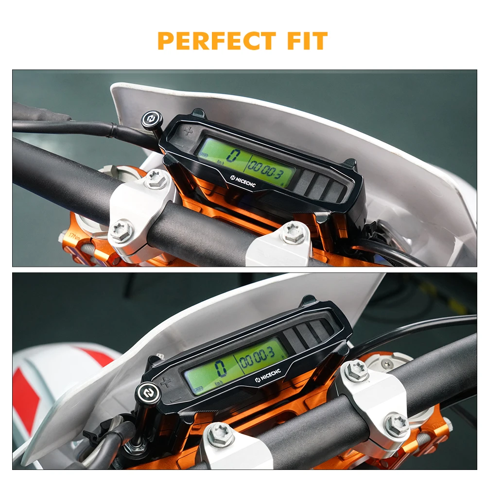 NICECNC لـ KTM EXC 300 EXC 250 EXCF 350 EXC 450 XCW 300 XCFW 250 350 500 TPI ستة أيام 2015-2022 سبيدو عداد المسافات معدات الحماية #5