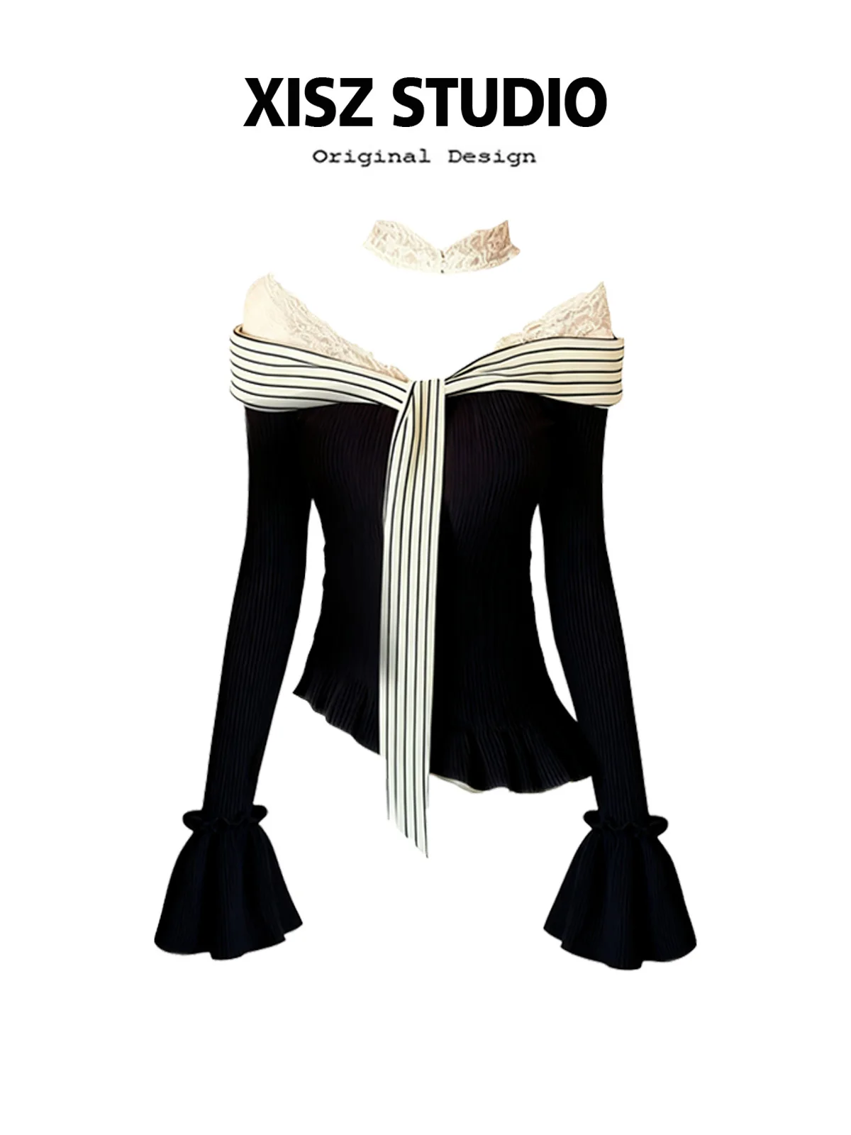 

Женская лоскутная футболка из двух предметов в стиле Харадзюку Y2k, футболка 90-х годов, эстетические винтажные корейские футболки с длинными рукавами, одежда 2000-х годов