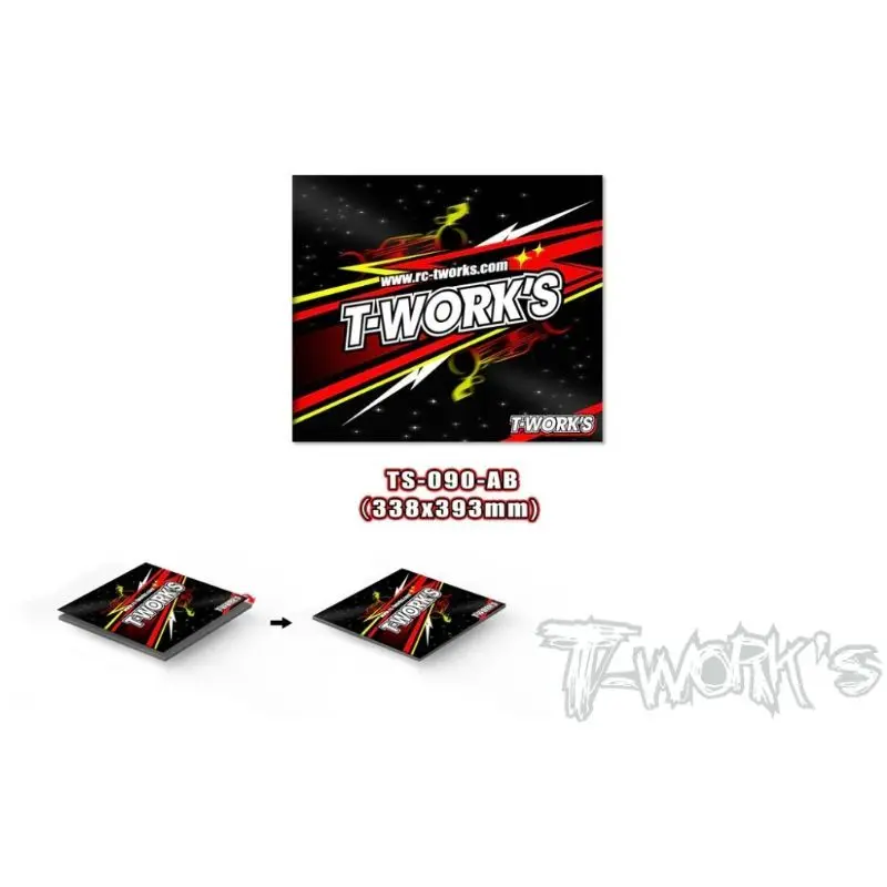 Original T Works TS-090-A T-WORK'S Setting Board Skin Sticker A Rc Tool