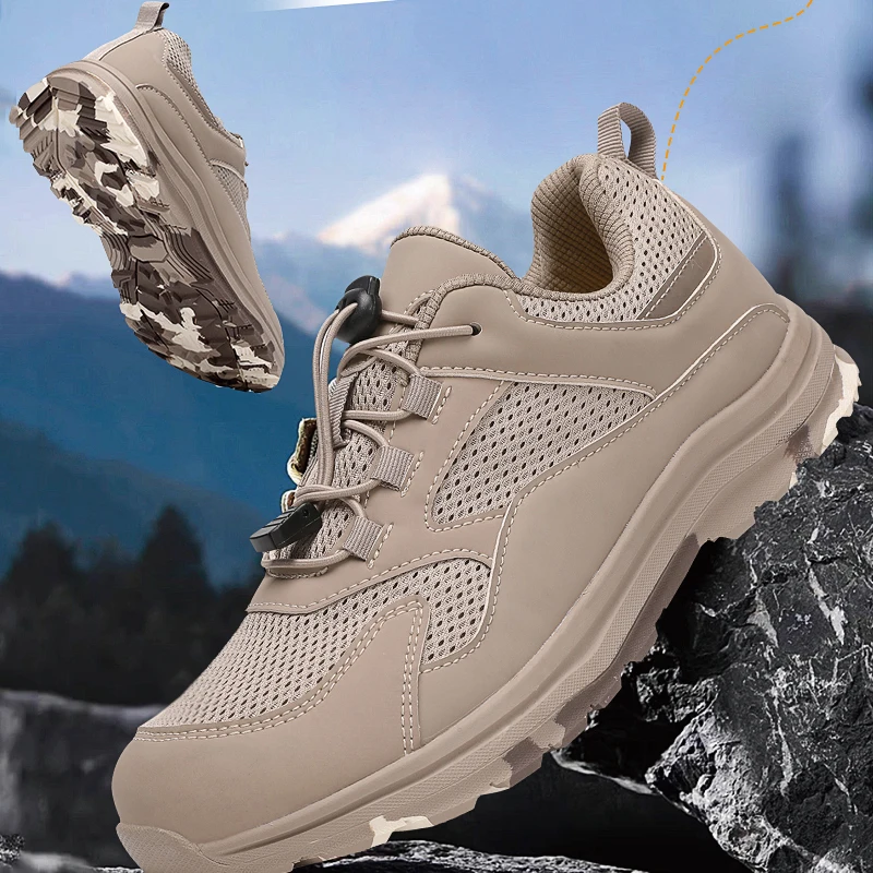 

Новые мужские кроссовки для походов, дышащие, на шнуровке, легкие, с амортизацией, для активного отдыха, альпинизма, туризма, для мужчин, треккинговые кроссовки
