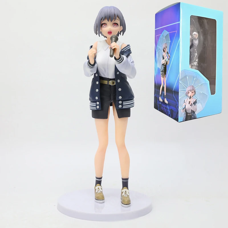 

Takamatsu Tomori Mygo! 22cm Anime Singing Scene Figure Sexy Beauty Girl Action Figure Kawaii Doll Ornaments Birthday Gifts