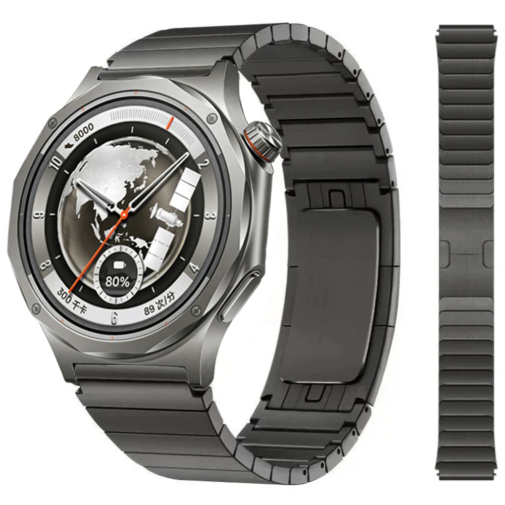 22mm Metal Strap for Oppo Watch X3/X2/S Oneplus Watch Lite/3/2R Stainless Steel Wristband Huawei Watch GT6/5/4 Pro 46mm/Runner 2