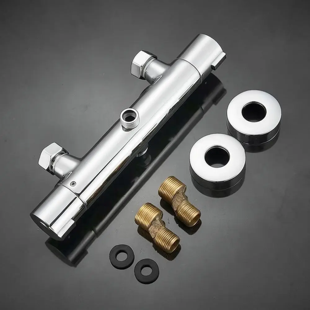 Precision Thermostatic Shower Mixer Valve Copper Bathroom Tap Modern Design Water Temperature Control Shower System Parts