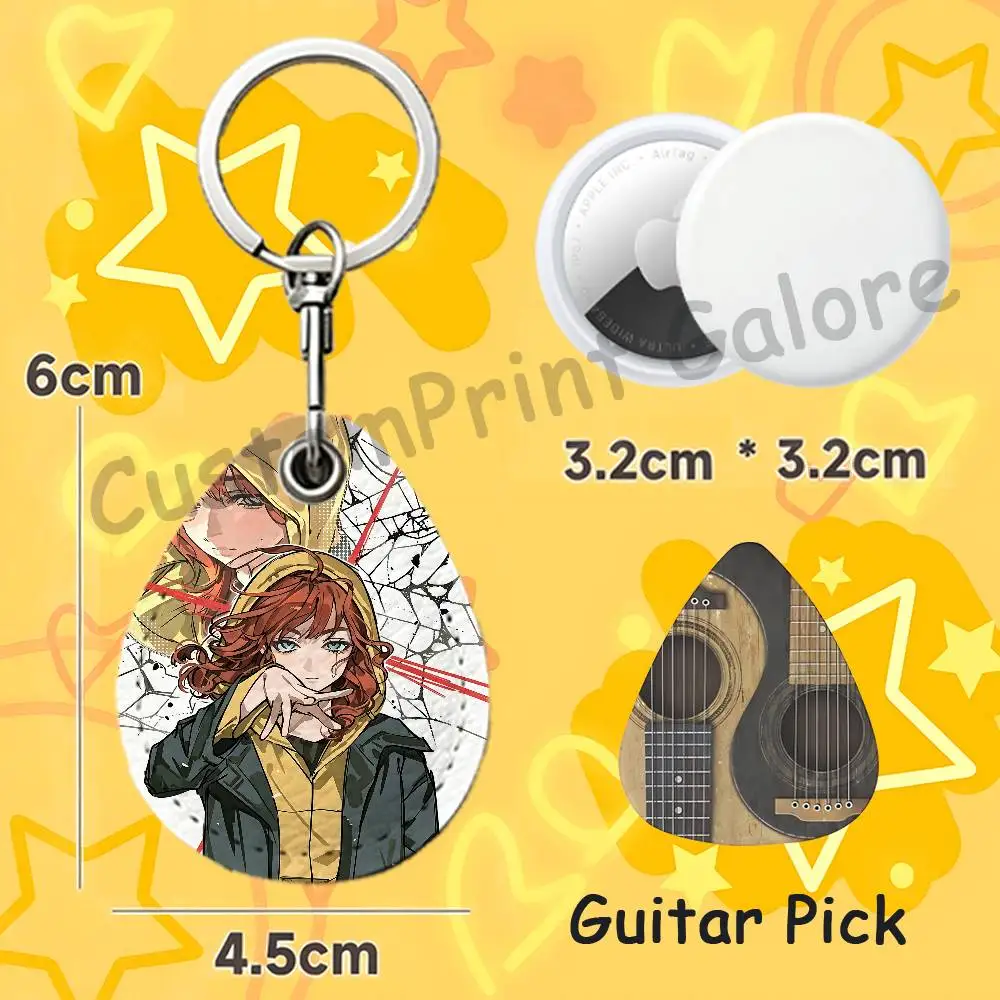 S-Sadie J-Jean RFID NFC Payment Fob Easy To Carry Teardrop-Shaped Leather Card Holder Car Key Fob