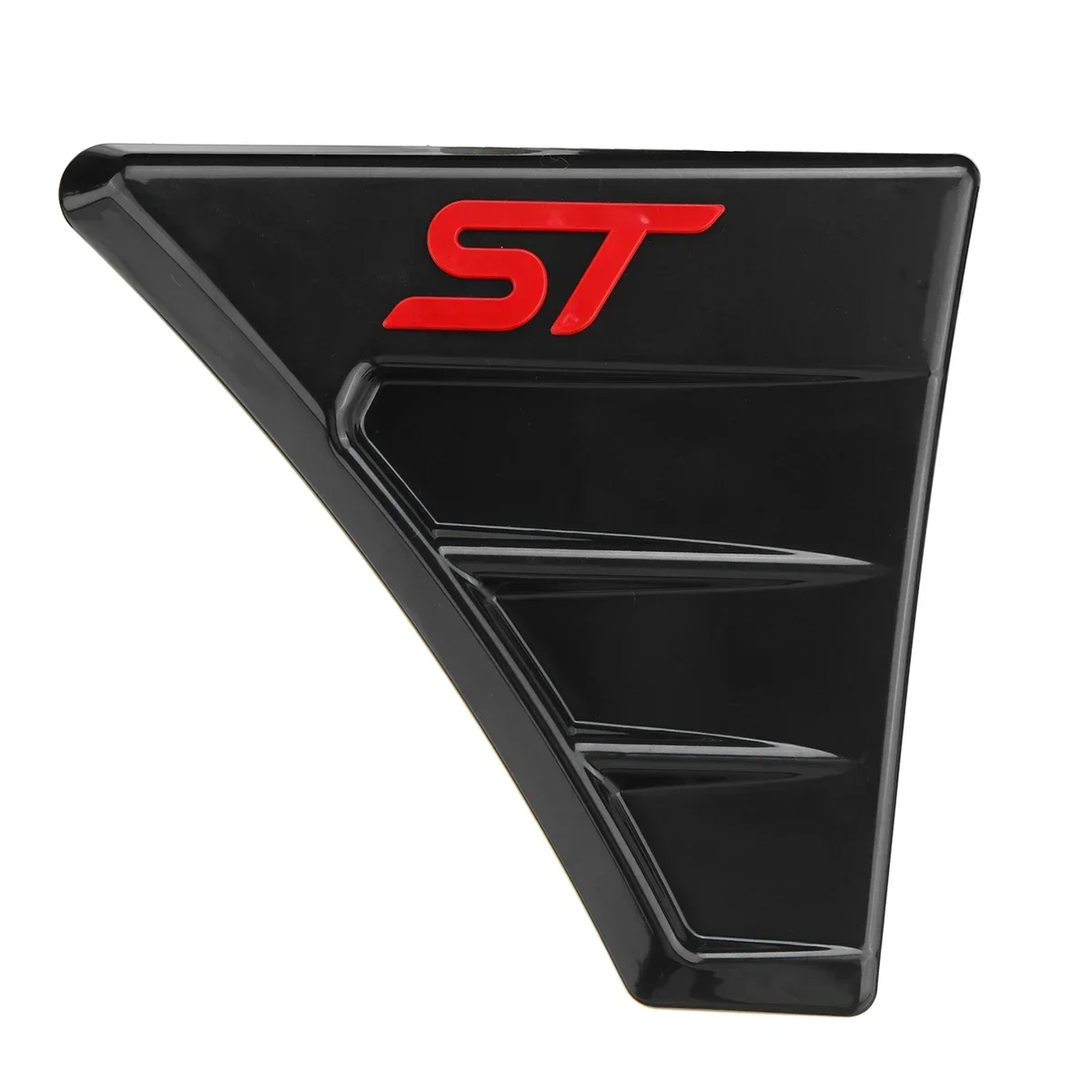 ABS ST Style Car Side Vent Fender, Outflow, Side Vent Fender, Air Flow Wing Cover, Trim pour Ford Focus MK3, Body Kit