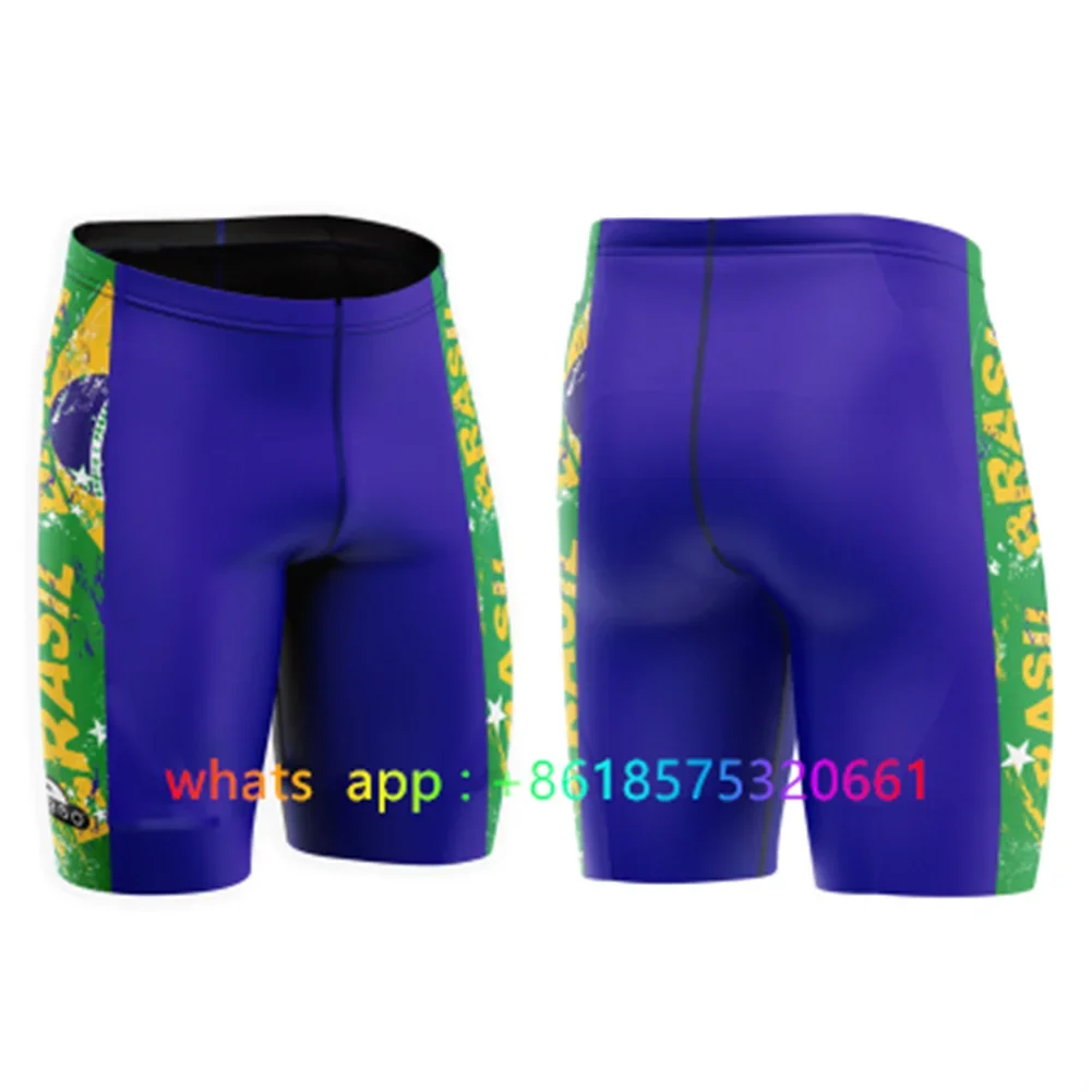 Men Elastic Swimming Trunk Swimwear Beach Swim Sport Short Briefs Surfing Summer Swimsuit Boxer Shorts Bathing Suit Jammer