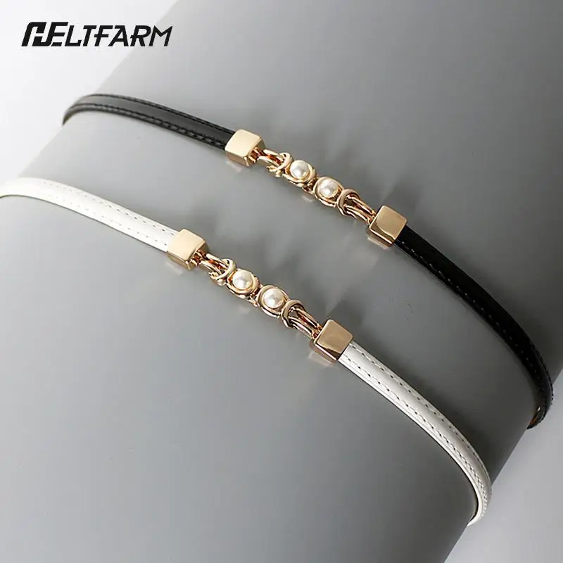 Ladies Adjustable Thin Belts For Women Fashion Luxury Brand Designer Style Skinny Coat Jacket Dress Waist Belt Female