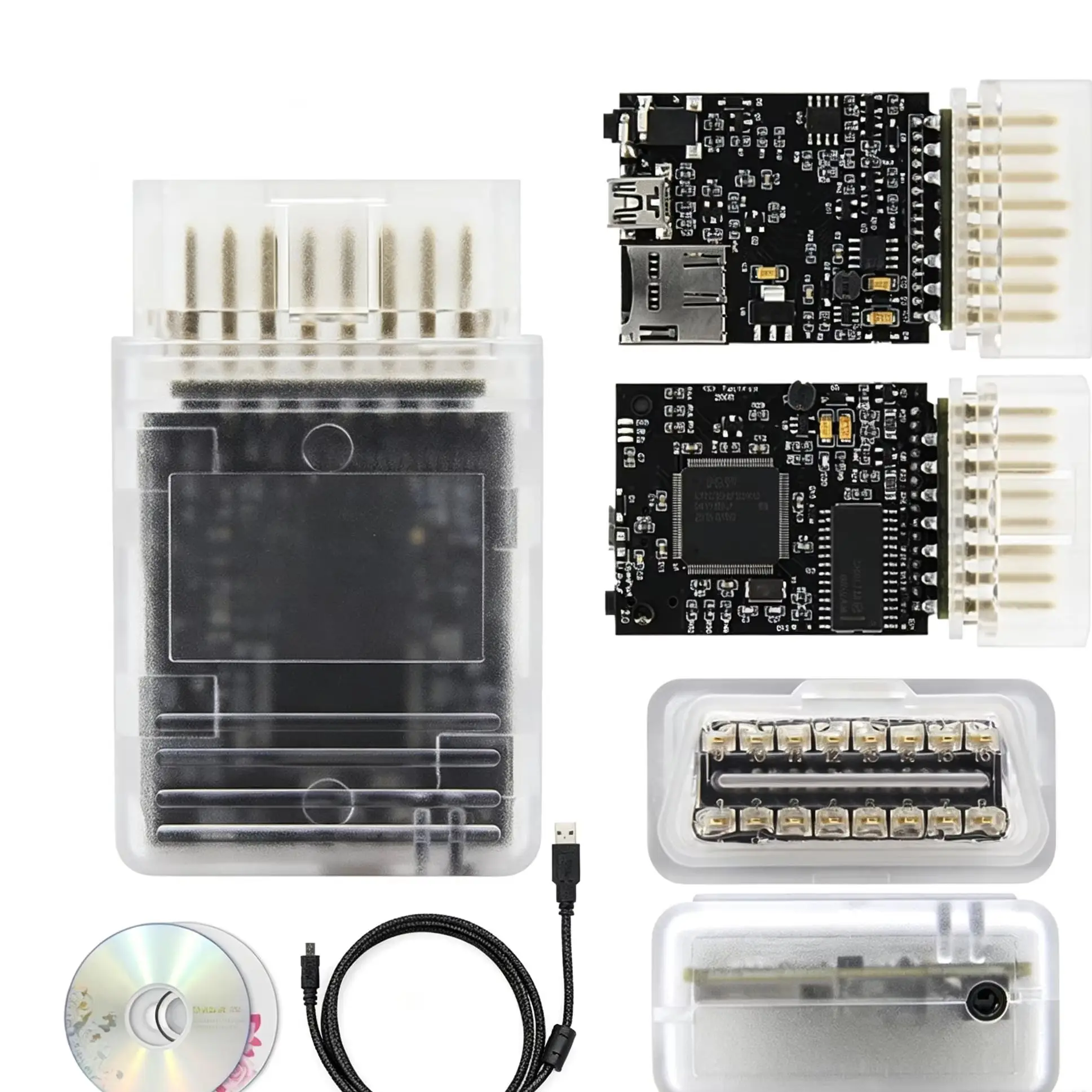 OpenPort 2.0 OBD2 Diagnostic Tool ECU Flash Programmer J2534 PassThru for Toyota Jaguar Land Rover Subaru Mitsubishi