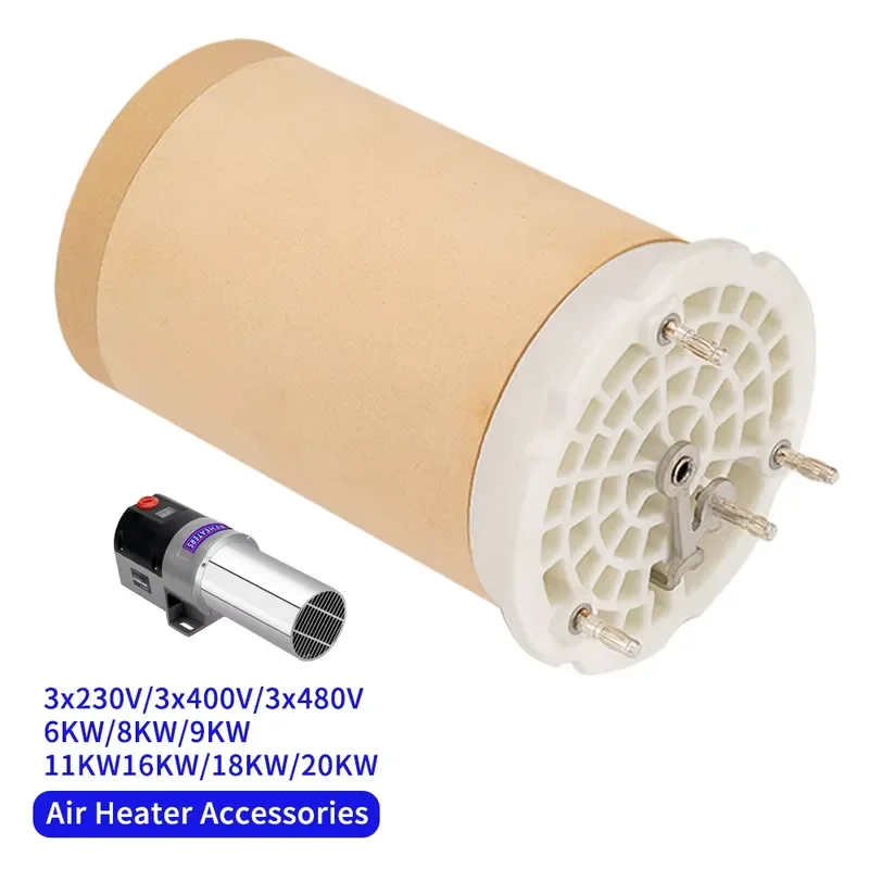 Round Heating Element 8kw 380v Ceramic Core Industrial Resistance Element Mould Heating Elements Coffee Machine Heater