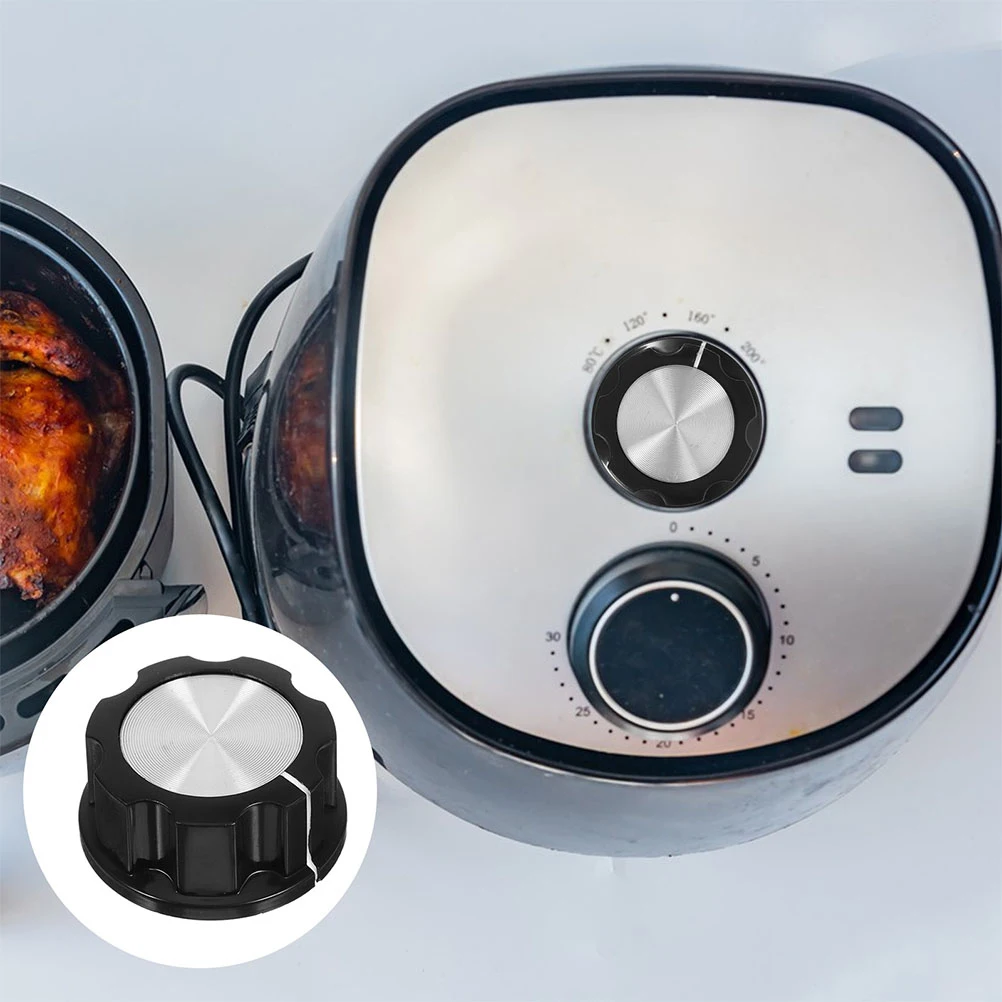 

4 Pcs Black Switch Button Replacement Gas Grill Knob Oven Range Control Stove Knobs Universal Electric Burner barbecue stove