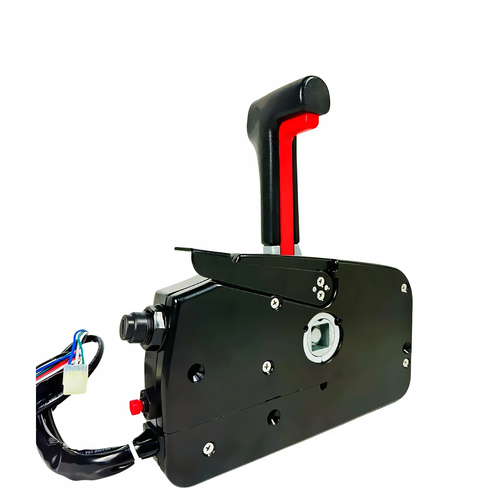 Outboard side mounted control box 67200-91J20 for Suzuki outboard without lift 16 core