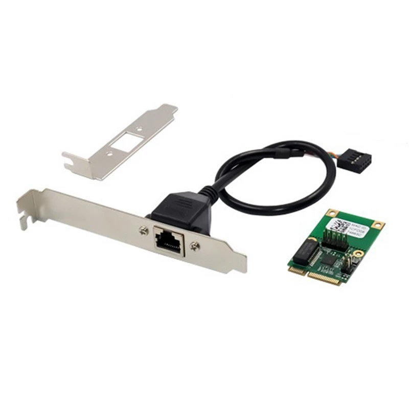 RTL8125B Mini PCIE Single Port Network Card 2.5G Ethernet LAN Card Realtek 8125B Industrial Control Network Card