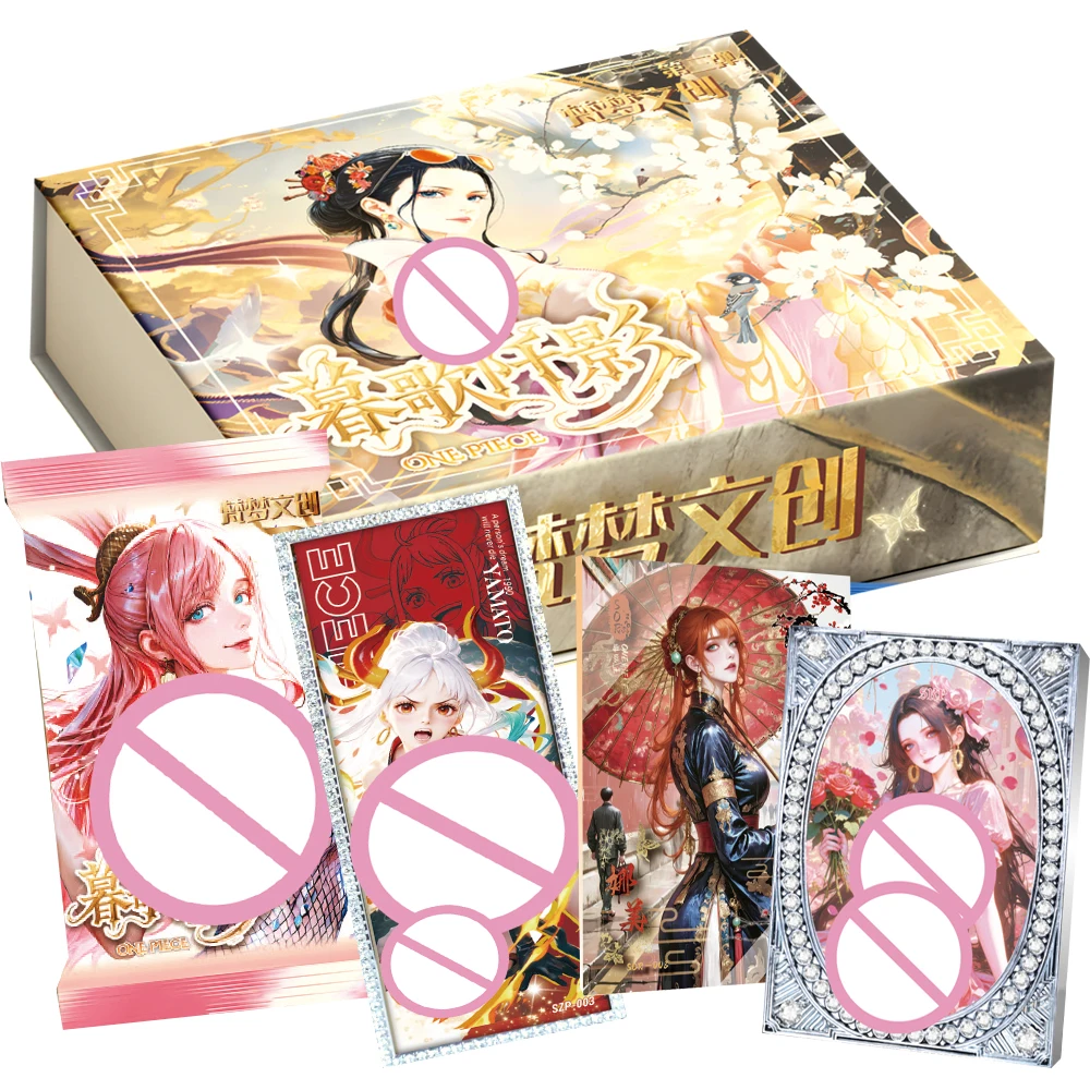 

Anime One Piece Exquisite Collection Cards Yamato Shirahoshi Popular Anime Attractive Girl Rare Limited Metal Cards Hobby Gift