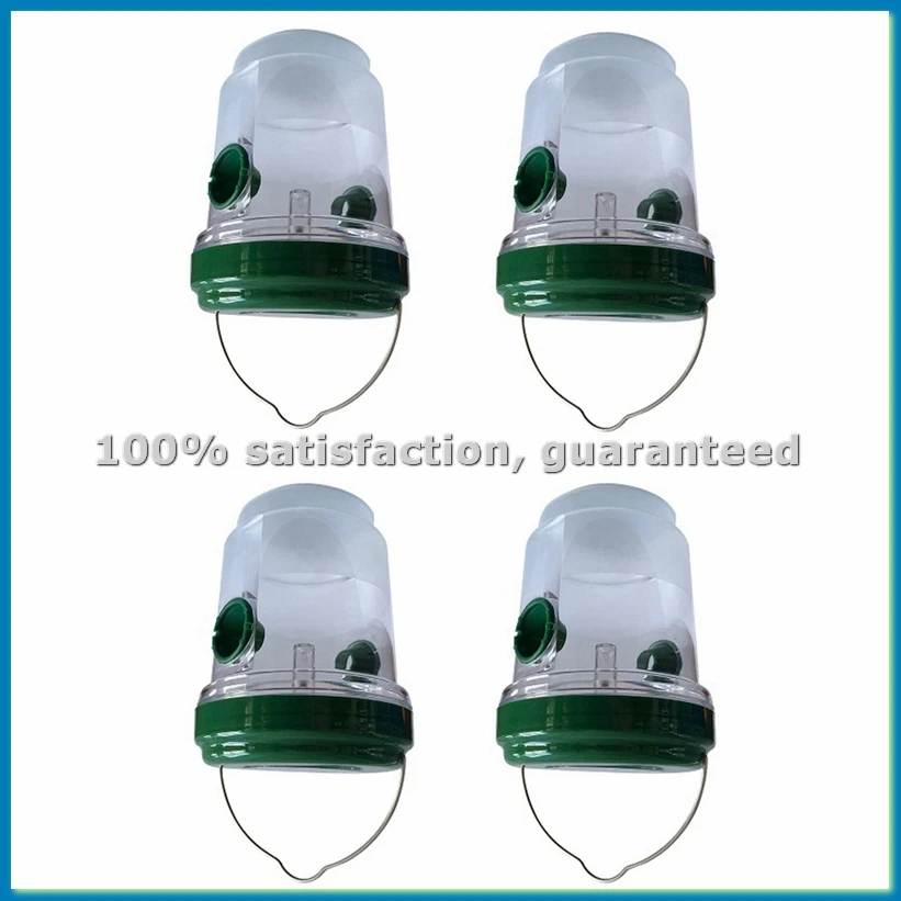 

Ловушка для пчел для улицы, на солнечной энергии, со светодиодной подсветкой, подвесная конструкция, многоразовая, для патио, двора, сада - AT35