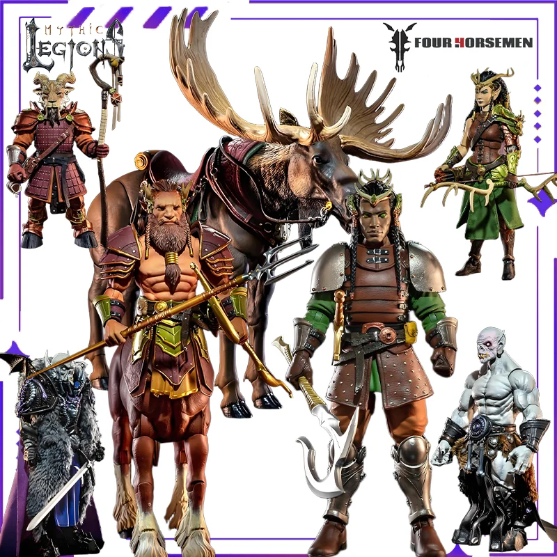 

[Stock] Four Knights Studio Genuine Mythical Legion Series Blood Clan Afarius Finished Model Movable Joint Model Gift Ornament