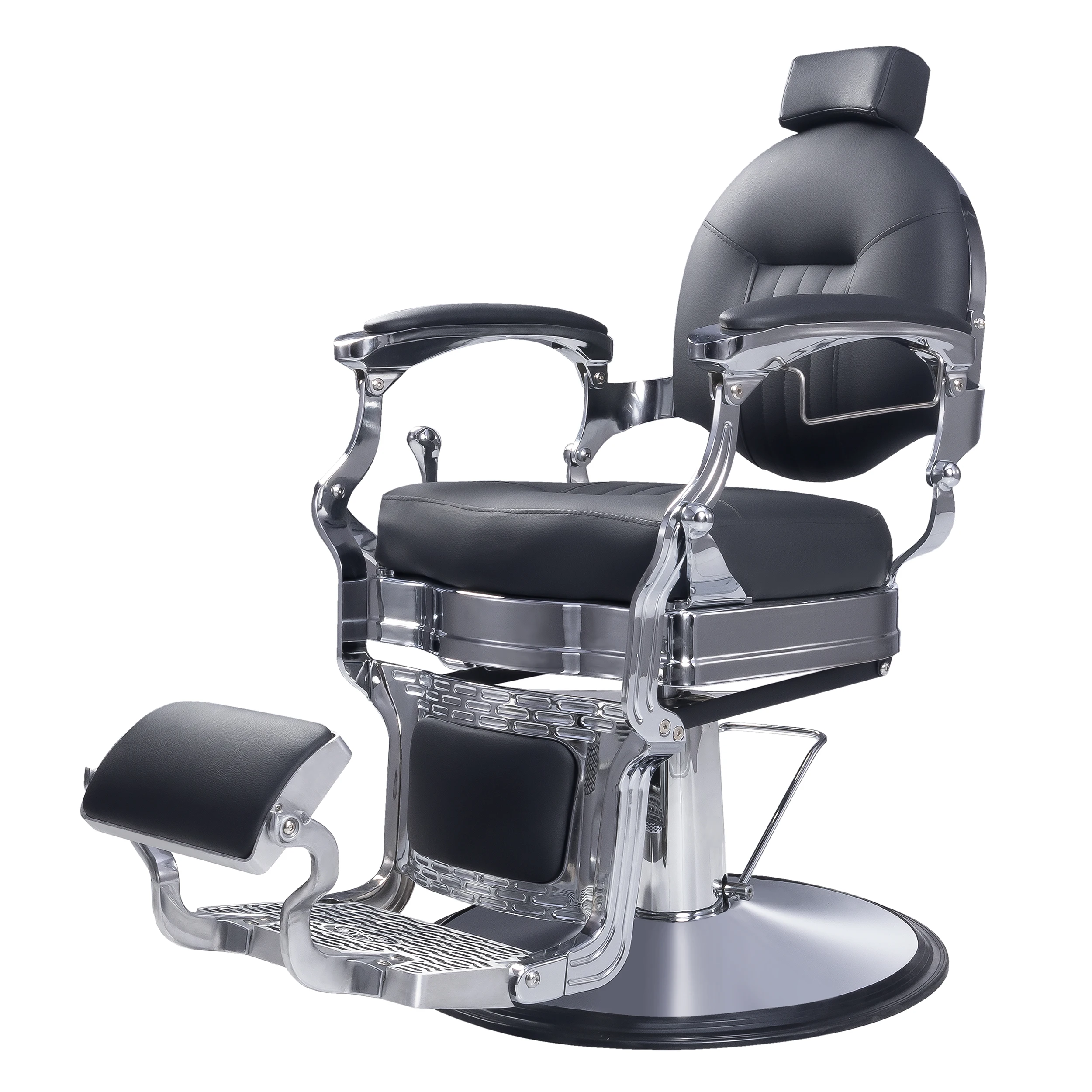 

Парикмахерское кресло MYS 8829 для индустриального использования, усиленное, грузоподъемность 250 кг, профессиональное кресло для салона, 160 см ° Полное раскладывание