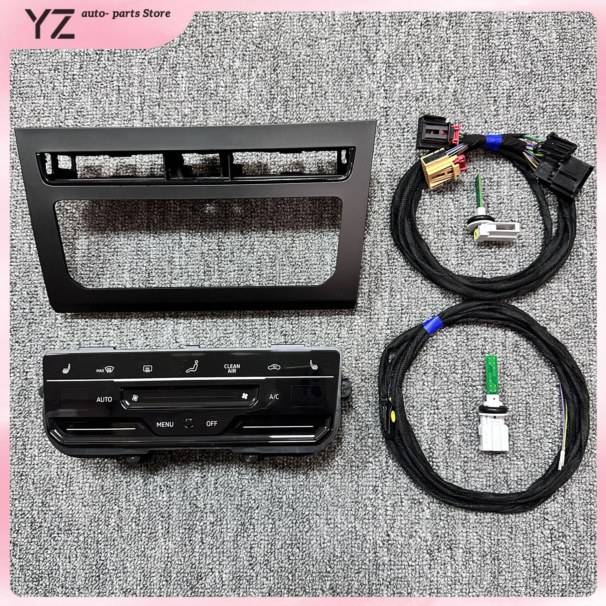 LHD For Seat Leon 5F 2-Zone Touch screen air conditioning MQB platform 17G 907 044