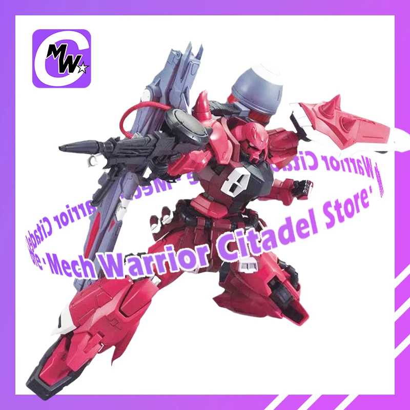 Shan Guang ZAKU Red MG 1/100 2001P Instant Type Lunamaria zaku Assembly Model Assembling Action Toy Robots Assemble Model Toys