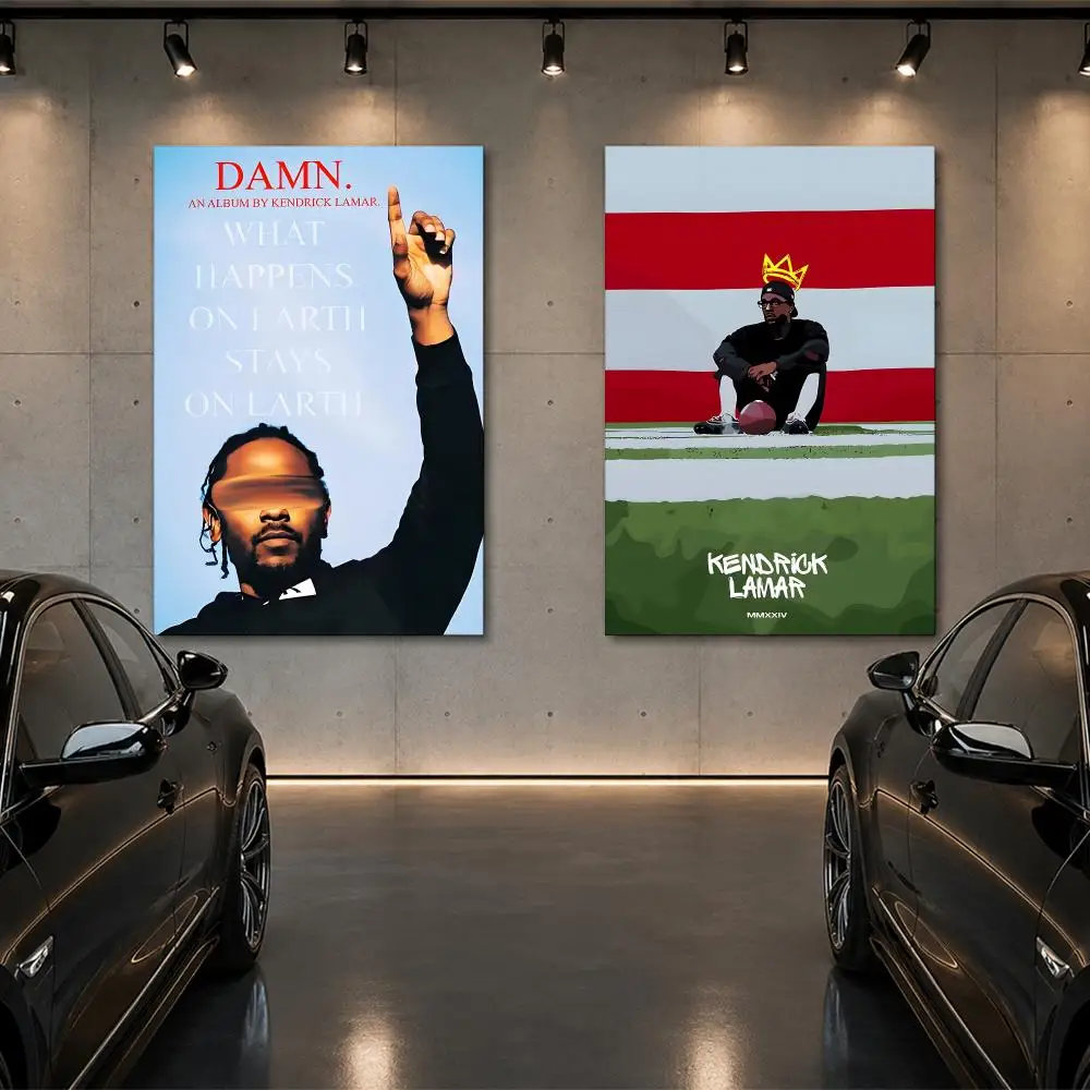 Kendrick Lamar Poster Room Decor Home Wall Art Printing Waterproof Garage BedRoom Posters Gift