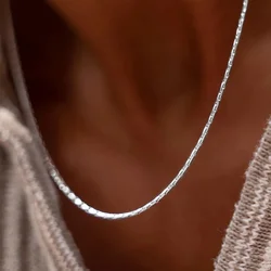 Men's Jewelry Stainless Steel Non fading Necklace Hip Hop Cuban Chain cadenas para hombre 목걸이 цепочка мужская