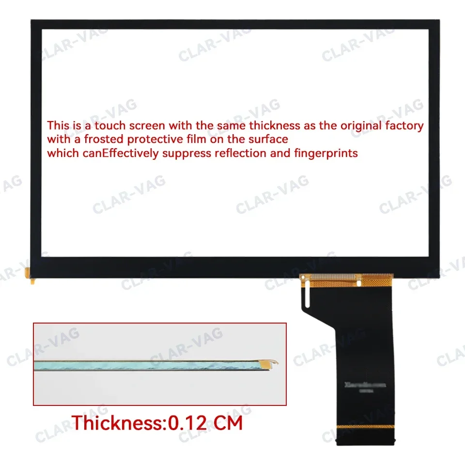 6.5 بوصة 40 دبابيس شاشة لمس لامعة ل TDO-WVGA0633F00045 لشركة فولكس فاجن MIB 200 680 684 682 سيارة مشغل وسائط متعددة راديو الملاحة