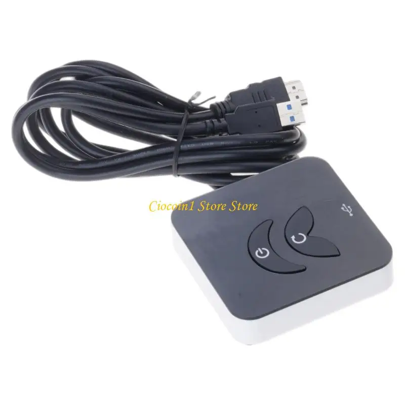 

A3PC External Desktop Computer Power Button Computer Desktop Switches Extension