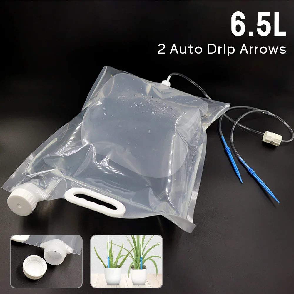 Automatic Watering Device Auto Drip Arrow Lazy Planting Kit Garden Watering Water Bag Plant Irrigation Tools Dripper Kits