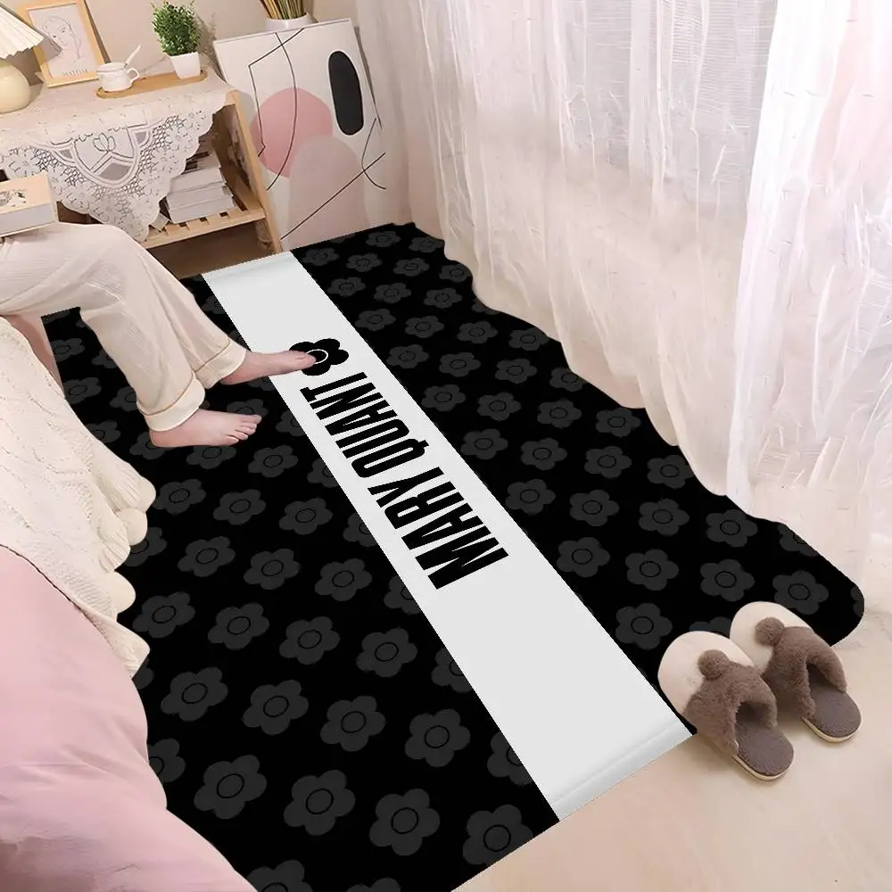 M-Mary Quant Door Mat Cheaper Anti-slip Modern Living Room Balcony Printed Bedside Mats
