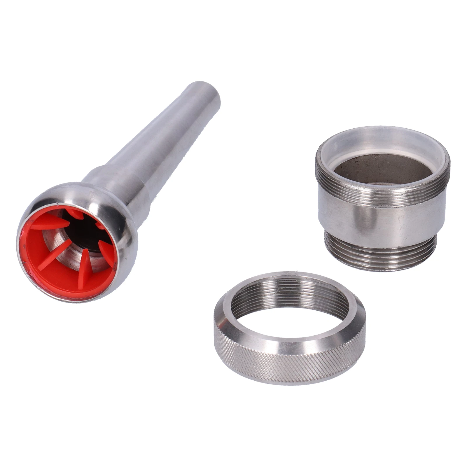 Boquilla para fuente de jardín G1‐1/2 Rosca macho 46 mm Dirección ajustable Cabezal de pulverización de agua con chorro