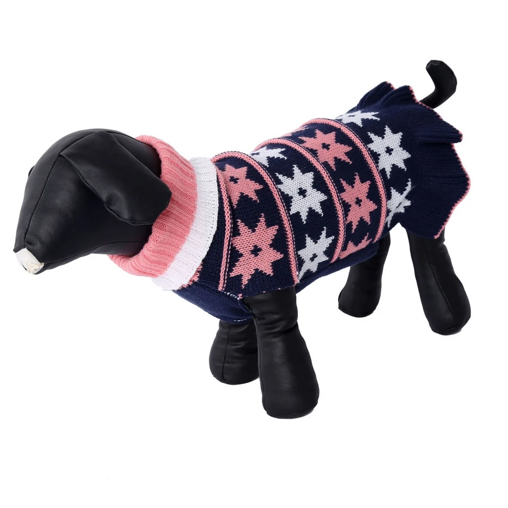 XS/S/M/L Warm Pet Dog Dresses for Small Dogs Puppy Sweater Cat Dress Shih Tzu Dachshund Clothes Pets Knitwear Clothing Skirt