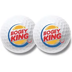 2 count Christmas Golf Gifts for Men or Women Unique, Personalized Colored Practice Golf Balls, Cool Accessories for Golfers