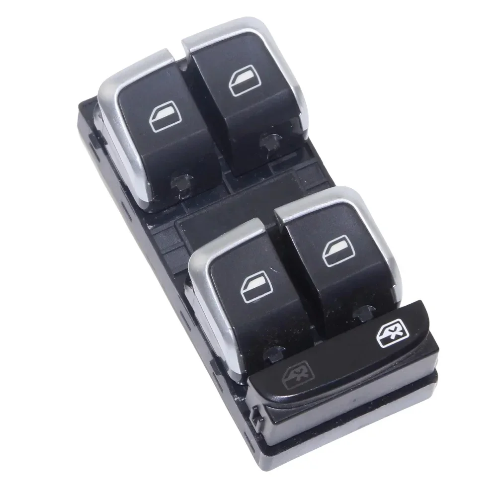 OEM Chrome Driver Side Electric Master Window Switch For A4 S4 B8 Allroad Q5 8K0 959 851 D 8KD 959 851 A