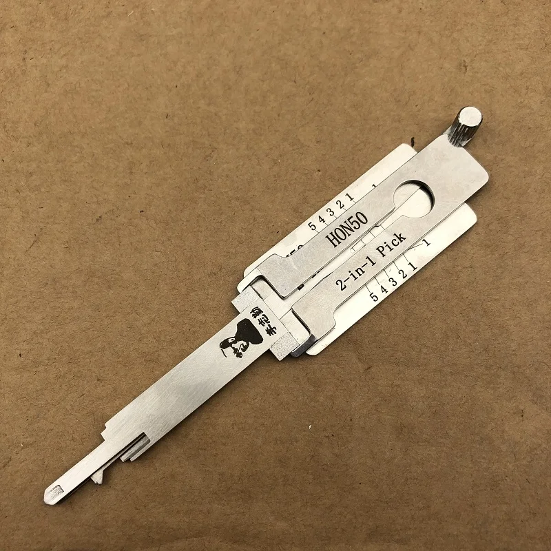 Original HON50 HON50R Lishi 2in1 For HONDA Motorcycle Tool Copy Key Tool Decoder Locksmiths tool Locksmtihs tool