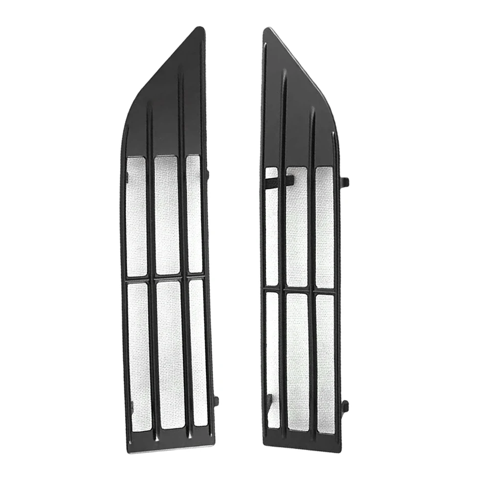 2pcs Matte Black Front Grille Mesh Net Covers for BYD Atto 3 Yuan Plus 2022-2023 Left Hand Drive