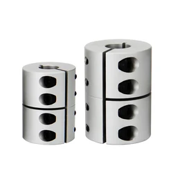 D40L65 Coupler D40 L65 Shaft Rigid  Coupling Motor Aluminum Alloy Clamping Large Torque Coupler 8-22mm