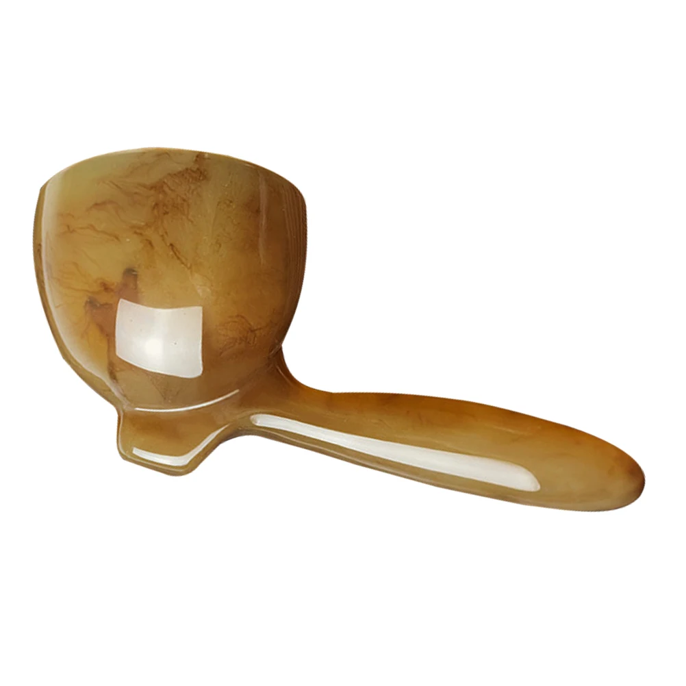 

Smooth Resin Gua Sha Tool Manual Body Massage Cup Unblocks Meridians Reduces Tension Back Neck Legs Abdomen Body Sculpting Tools