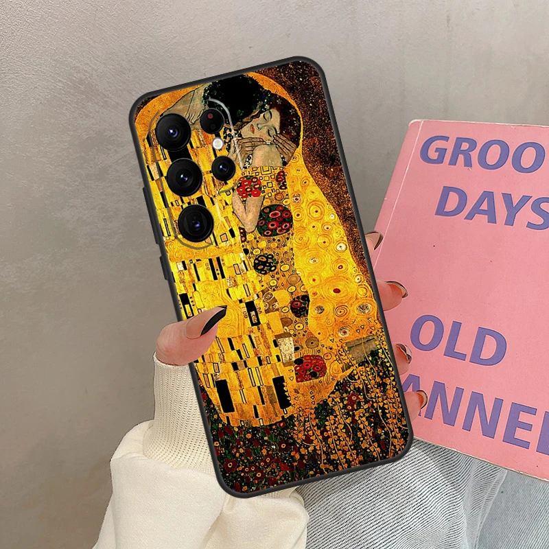 حافظة غوستاف كليمت لهاتف سامسونج جالاكسي S25 Ultra S20 S21 S22 S23 S24 Ultra S9 S10 Plus S25 FE #6