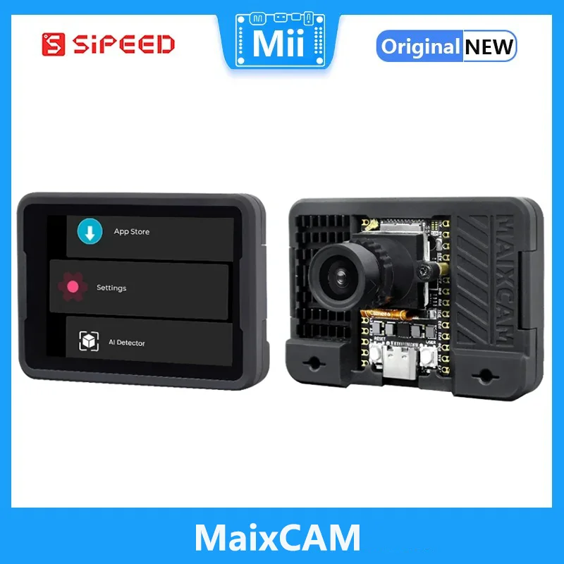 

Sipeed MaixCAM Dev Board RISCV AI Visual Audio Serial Port WIFI6 Support 1 TOP NPU Python/C++ 400W Camera