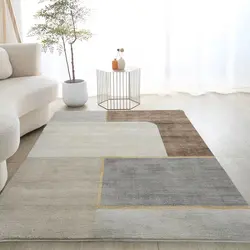 Alfombras ligeras de lujo para sala de estar, alfombra de decoración moderna para dormitorio, sofá del hogar, área de mesa de centro, guardarropa, balcón, alfombrilla para pies