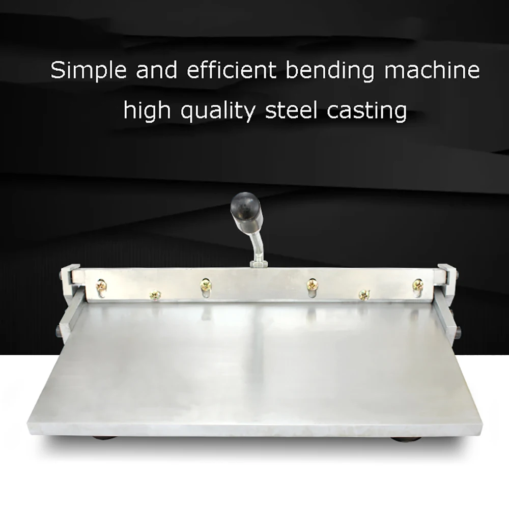Folding Machine Manual Stainless Steel Bending Crease Handbags Wallets Tools Set Kit Professional Leather Craft Tools Skin Press