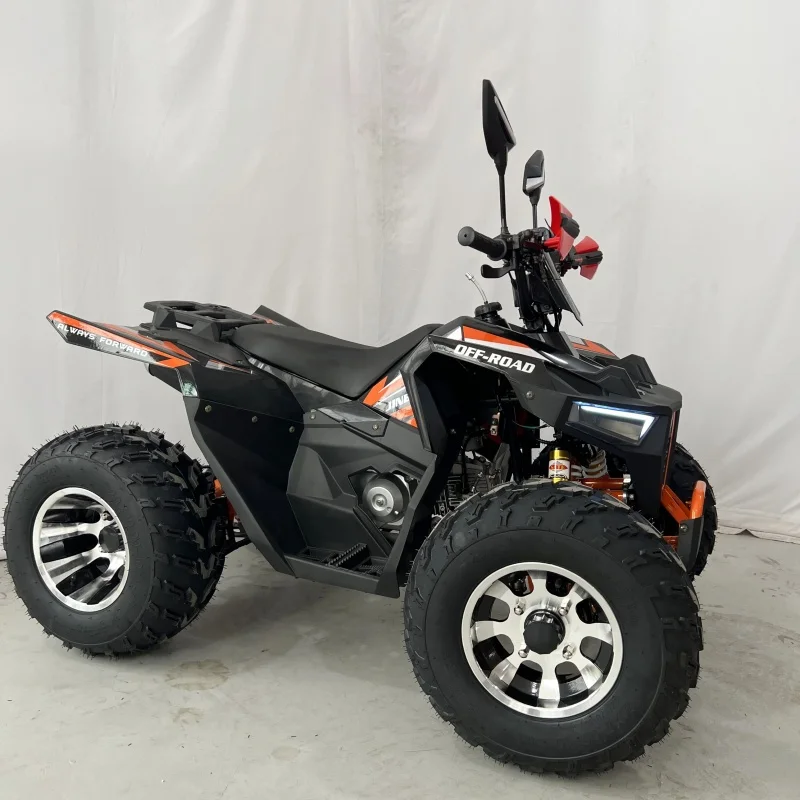 Factory Wholesale Hot Selling Style New 125cc 4 Stroke Chain Drive 4 Wheeler ATV for Adults with CE Certification