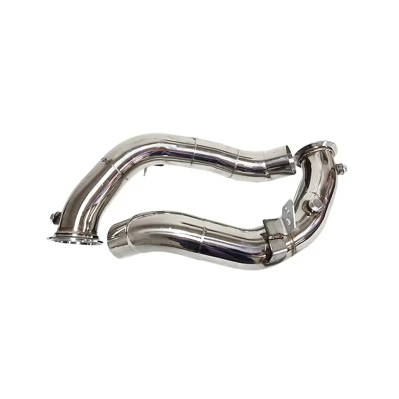 For M5 & M6 F10 F12 F13 M5 M6 Catless Downpipes Decat 3.15