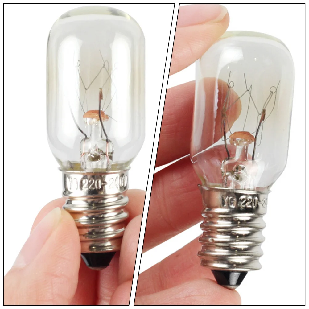 

12Pcs Refrigerator Lights 15 Watt Fridge Bulb Replacement Durable Bright Bulbs for Fridge Appliance Lighting Long-Lasting Light