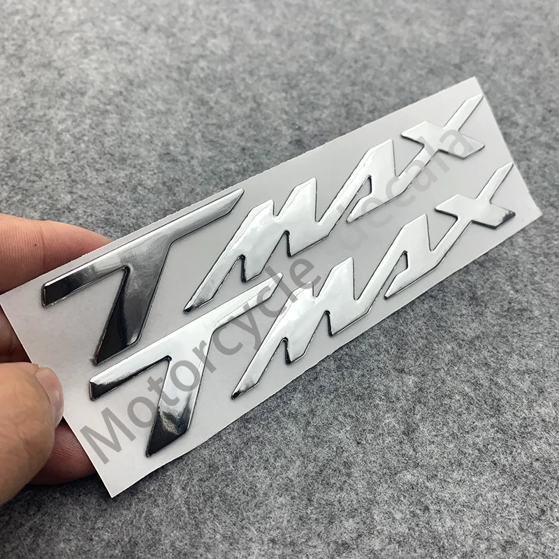 Voor Tmax 560 Tmax 530 TMAX 500 530 560 3D Motorfiets Accessoires LOGO Badge Chrome Sticker Zacht Plastic Decals