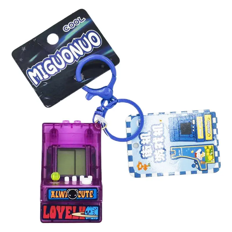 Cool Bear Street Cyberpunk Classic Game Console Keychain Single
